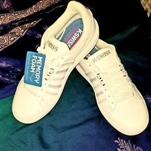 K-SWISS Women's Pershing Court Comfort Tennis Shoes